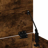 Storage Box Smoked Oak 102x35x35 cm Engineered Wood 840692