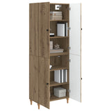 Cabinet Set 2 pcs 66 x 34.5 x 90 cm Engineered Wood 3416447