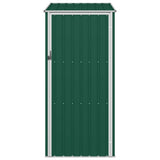 Garden Shed Green Galvanised steel Medium Durable Garden Shed 46289