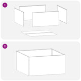 Garden Planter 2 pcs Olive Green 80 x 80 x 40 cm 8005113