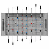 Foosball Table Grey Sonoma 125 x 60.5 x 80 cm Engineered Wood 858889
