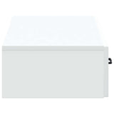 Wall-Mounted Side Table Wall-mounted White 87.5 x 34.5 x 17 cm 899345