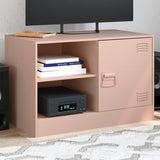 TV Cabinet Pink 67x39x44 cm Steel 841693