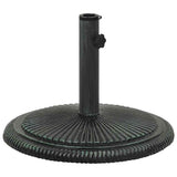 Umbrella Base Green 45x45x30 cm Cast Iron 317769