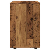 Rolling Cabinet Old Wood 46x36x59 cm Engineered Wood 856660