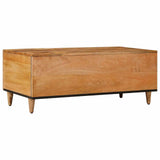 Coffee Table Natural 100 x 54 x 40 cm Solid Mango Wood 4018272