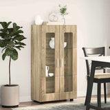 Sideboard FLORIN Sonoma Oak 55.5 x 29 x 100 cm Engineered Wood 880253