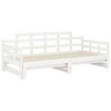 Pull-out Day Bed without Mattress White 2x cm 820343