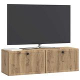 Wall-Mounted TV Cabinet Artisan Oak 98 x 31 x 30 cm 898054