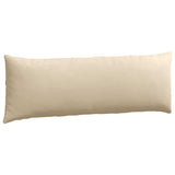 Sofa Pillows 2 pcs Cream 120 x 40 cm Fabric 42013815