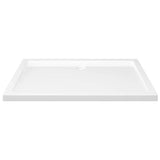Rectangular ABS Shower Base Tray White 70x100 cm 148906