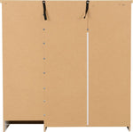 ZNTS Nevada 5 Drawer Low Wardrobe 100-101-105