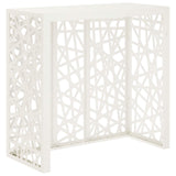 Air Conditioner Cover White 110 x 50 x 105 cm Steel 8014172
