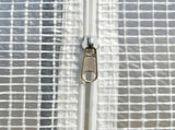 Walk-in Polytunnel Greenhouse Green House with Roll-up Sidewalls, UV-resistant PE Cover, 3 x 2 x 2m, T3398P317759