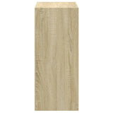 Bookcase Sonoma Oak 68.5x32x75 cm Engineered Wood 852809