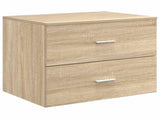 Bathroom Furniture Set 4 pcs Sonoma Oak 3407057