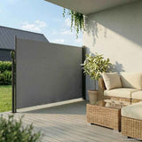 Retractable Side Awning Anthracite 220x600 cm 4004578