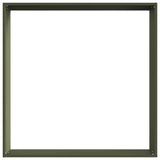 Lawn Edging 6 pcs Olive Green 60 x 60 x 13 cm Steel 874737