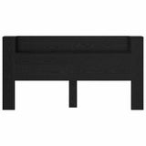 Headboard Black Oak 200 x 15 x 103.5 cm Engineered Wood 886267