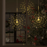 Firecrack Light Set of 10 Warm white Copper 20 cm long 328599