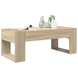Coffee Table Sonoma Oak 110 x 50 x 41 cm Engineered Wood 8000158