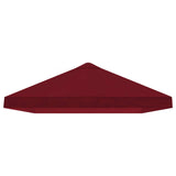 Gazebo Canopy Cover 6 x 3 m Burgundy Polyester 190 900408