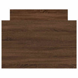 Bed Frame without Mattress Brown Oak 90x190 cm Single 3203816