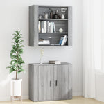 Highboard Grey Sonoma Engineered Wood 3185365