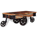243980 Coffee Table Reclaimed Wood 90x45x35 cm