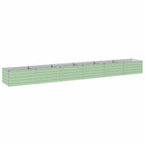 Raised Garden Bed Pastel Green 600 x 80 x 55 cm 8006459