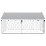 Outdoor Dog Kennel with Roof 300x300x150 cm 171501