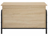 Storage Box Sonoma Oak 60 x 40 x 49.5 cm Engineered Wood 8013669