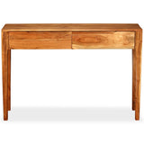 244957 Console Table Solid Wood 118x30x80 cm