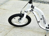 Dual Brakes 12" Metal frame Kick Scooter adjustable black T3398P422456