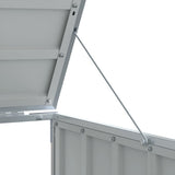 Wheelie Bin Storage for Triple Bins Brown 216x81x115 cm Steel 4006182
