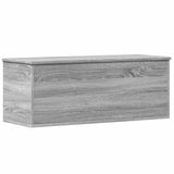Storage Box Grey Sonoma 90x35x35 cm Engineered Wood 840686