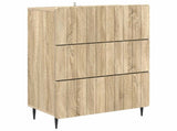 Drawer Cabinet Sonoma Oak 66 x 34.5 x 92 cm Engineered Wood 894377