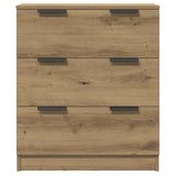Sideboards 3 pcs Artisan Oak 60x30x70 cm Engineered Wood 3329226