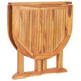 Outdoor Dining Set Natural Teak Solid Teak Wood 5 Piece Set 49003