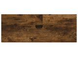 Bathroom Sink Cabinet ZWOLLE Smoked Oak 59.5 x 31.5x 59 cm 896350