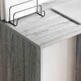Desk Grey Sonoma 78.5 x 37 x 154.5 cm Engineered Wood 869343
