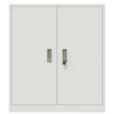 Storage Cabinet White 80 x 40 x 90 cm Steel 891687