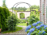 Outdoor Garden with Double Gates, Metal Garden Arbor for Climbing Plants, Roses, Vines, Wedding T3398P318831