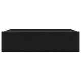TV Cabinets with LED Lights 2 pcs Black Oak 60x35x15.5 cm 862033