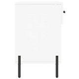 Shoe Bench White 102x35x55 cm Engineered Wood 829748