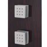 Shower Panel System Glass Brown 142374