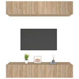 TV Cabinets 4 pcs Sonoma Oak 80x30x30 cm Engineered Wood 3114184