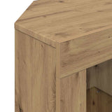 Corner LED TV Cabinet 100 x 40 x 50 cm Artisan Oak 889804