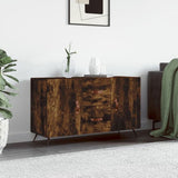 Sideboard Smoked Oak 100x36x60 cm Engineered Wood 828145