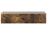 Wall-Mounted Side Table Smoked Oak 59 x 34.5 x 17 cm 897980